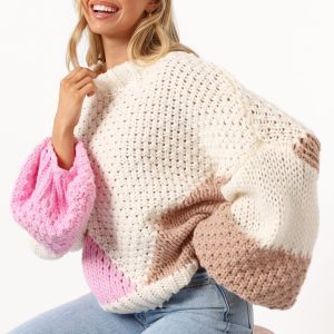 Koda Pattern Knit Sweater